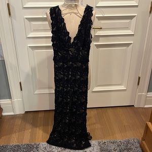 Nightcap black lace dress